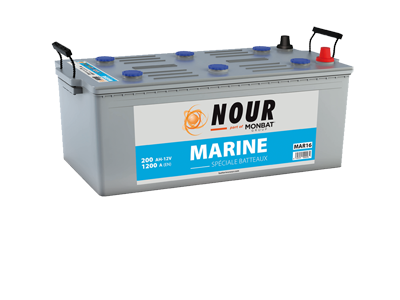 Batterie PREMIUM SMF NOUR 46Ah 400A – SOS batterie Grand Tunis